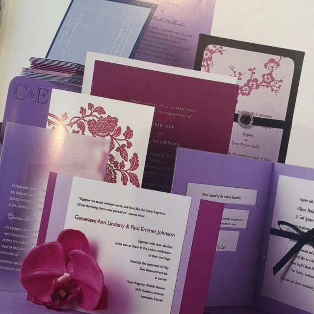 お洒落な招待状